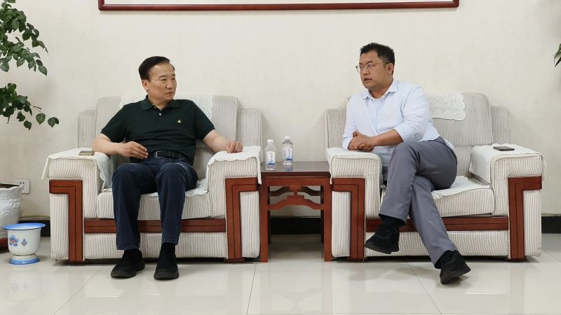QG刮刮乐集团董事长王智勇会見香港中科石油和海南青玉能源客人